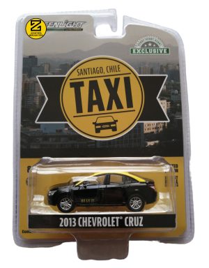 Chevrolet cruze 2013 edición  taxi Santiago 1:64 Greenlight
