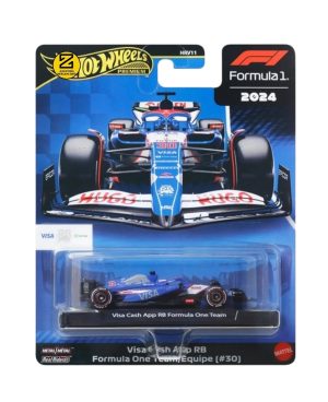 Auto Visa Cash App RB F1 team (#30) Formula 1 Premium 1:64 Hot Wheels