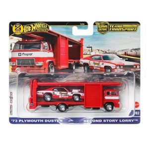 '73 Team Transport Plymouth duster – Second story lorry Hot Wheels 1:64