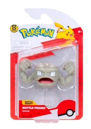 Figura De Batalla Geodude Pokémon Battle Ready