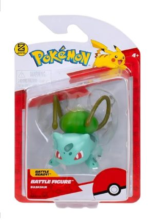 Figura De Batalla Bulbasaur Pokémon Battle Ready