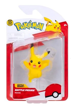 Figura De Batalla Pikachu Pokémon Battle Ready