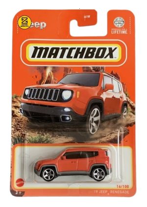 18 Jeep renegade 1:64 matchbox 1:64