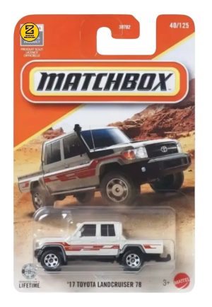 17 Toyota Landcrusier 78 Matchbox 1:64