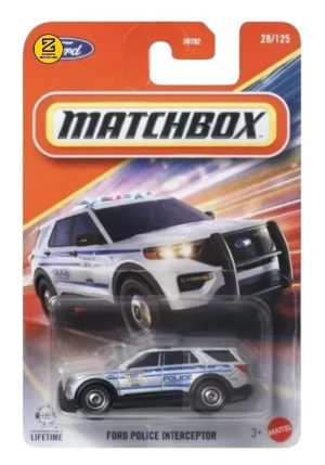 Ford Police Interceptor Matchbox 1:64