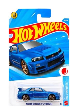 Nissan Skyline GT-R (BNR34) Hot Wheels 1:64